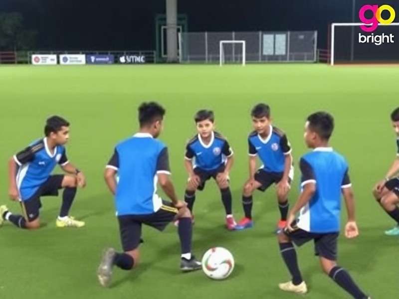 Training session in Goa Bright Football Talents Goa Bright Football Talents Training Session